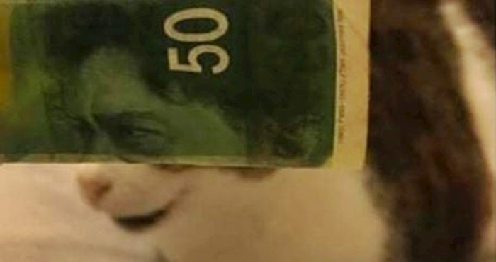 Lik je uzeo novčanice pa s mačkom napravio urnebesne fotografije