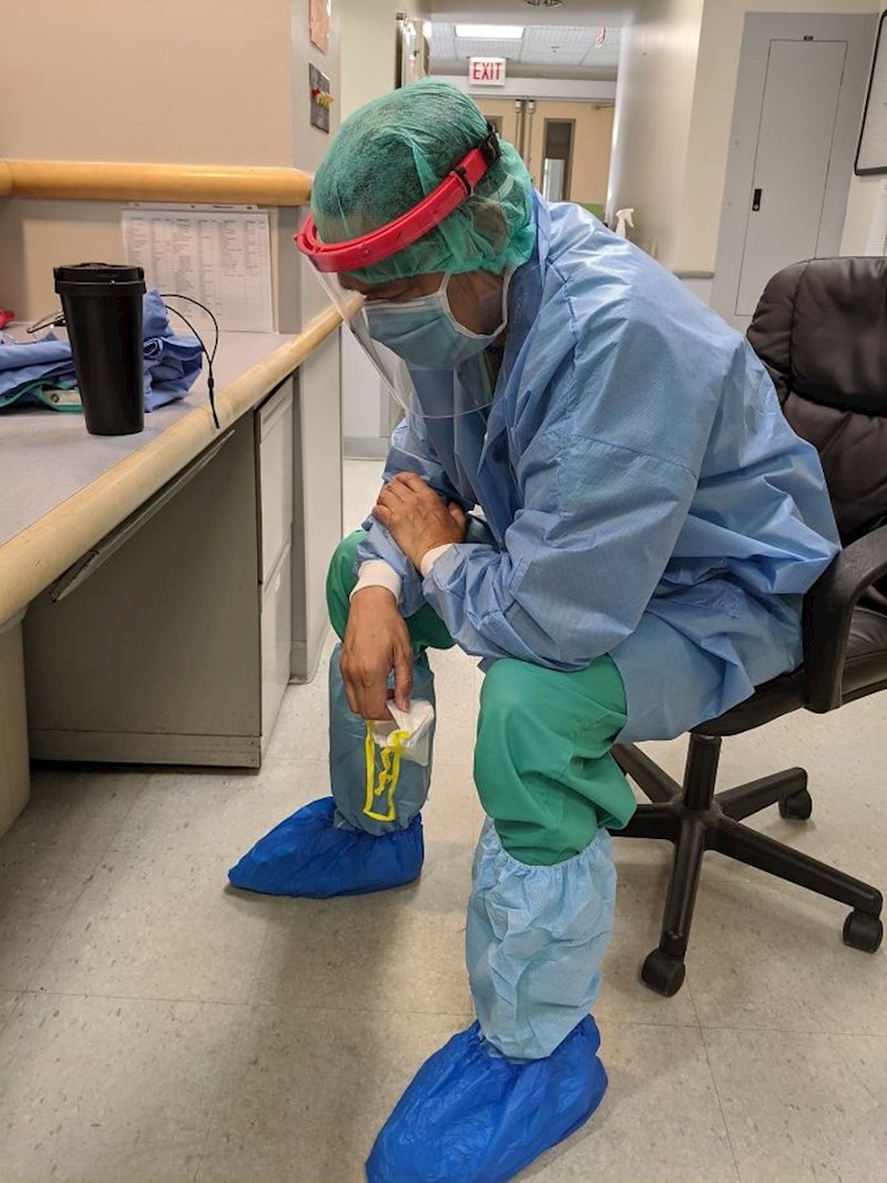 "Moj otac je najsnažnija osoba koju znam. Tjedan dana nakon što je pobijedio koronu, nastavio je raditi u bolnici."