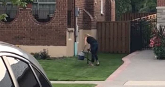VIDEO Muškarac je snimio susjedu kako radi nešto što nitko nije mogao objasniti