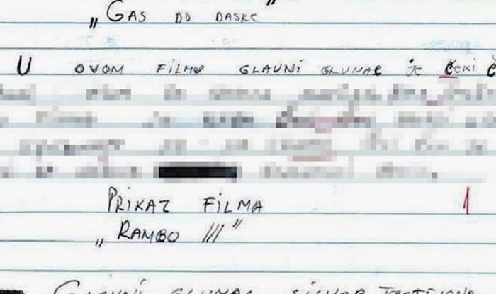 Djeca su morala opisati dva filma, ovaj učenik je nasmijao učiteljicu svojim greškama