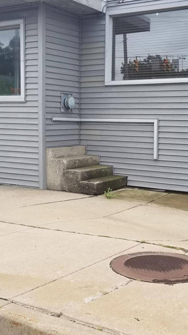 Čemu služe ove stepenice?