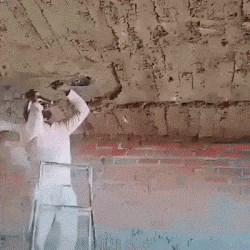 Majstor je napravio rupu u stropu, a onda se sve srušilo. Ostali su shvatili za što služi rupa