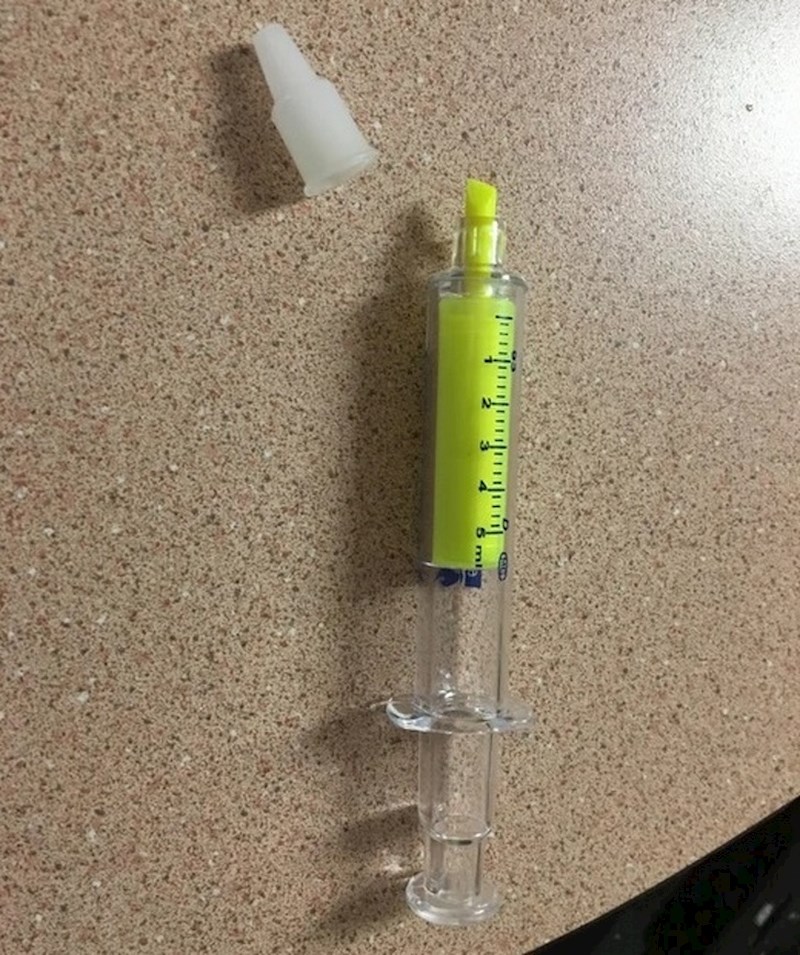 Marker u obliku injekcije