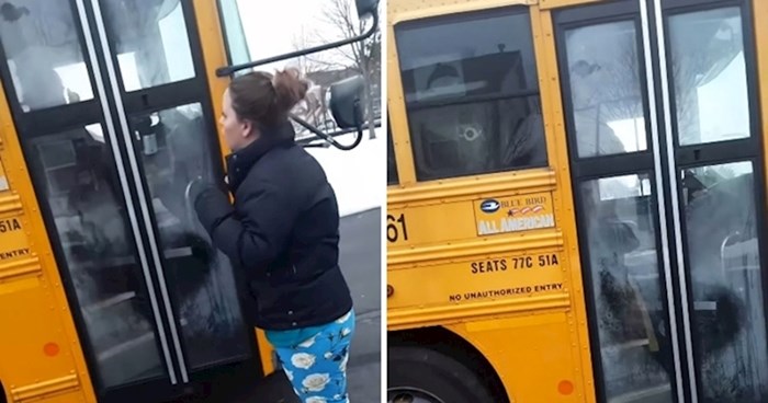 VIDEO Vozač je neshvatljivim potezom rasplakao svu djecu u školskom autobusu