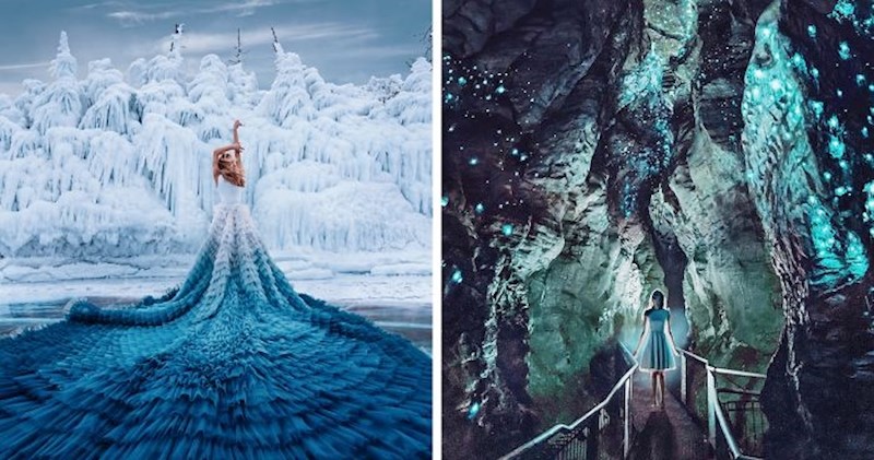 Ona putuje i slika djevojke u haljinama, fotke joj bez spektakularnih pozadina ne bi bile ono što jesu