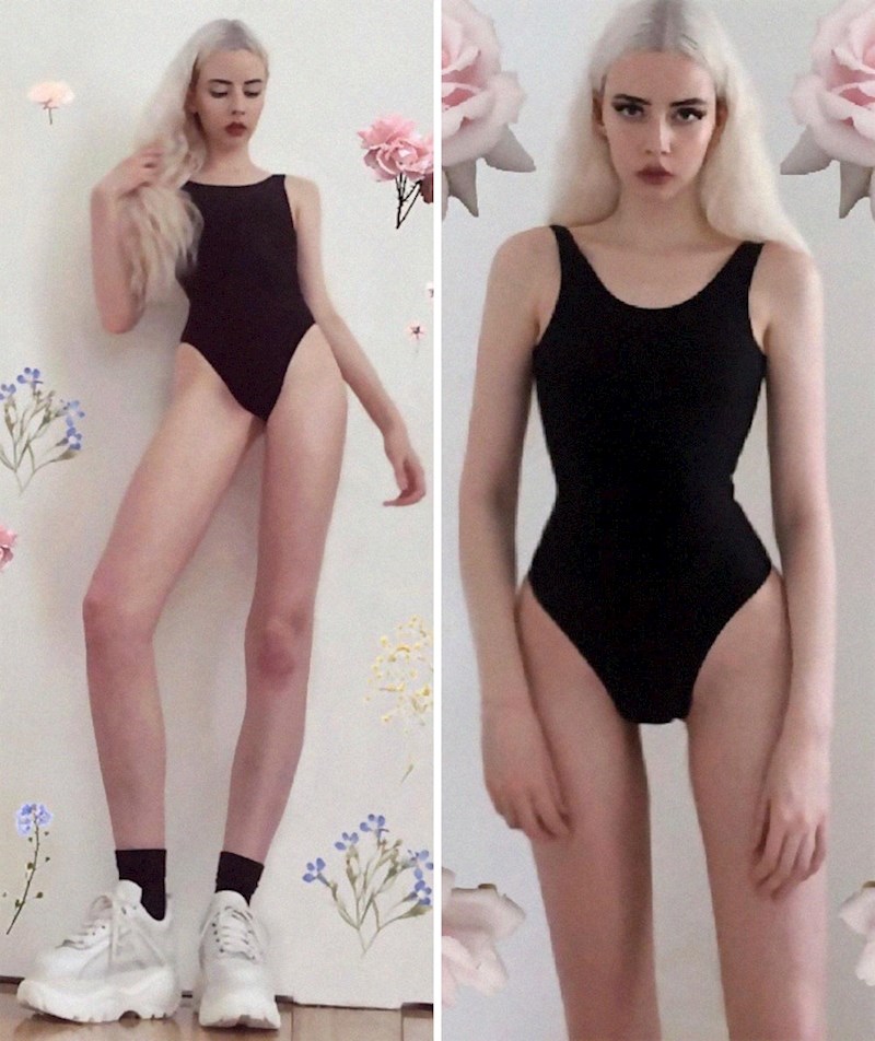 I još jedna djevojka koja želi duge noge...