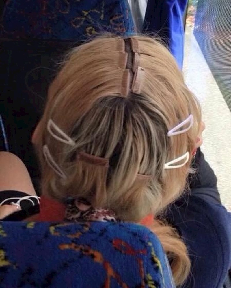 "Mislim da se ekstenzije za kosu ne koriste na ovaj način."