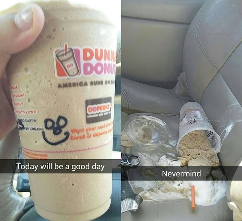 A vjerovao je da će imati dobar dan...