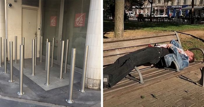 20 neljudskih načina na koje se neki gradovi bore protiv beskućnika