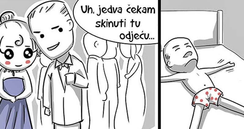 Mladić je svoj odnos sa zaručnicom opisao pomoću simpatičnih kratkih stripova