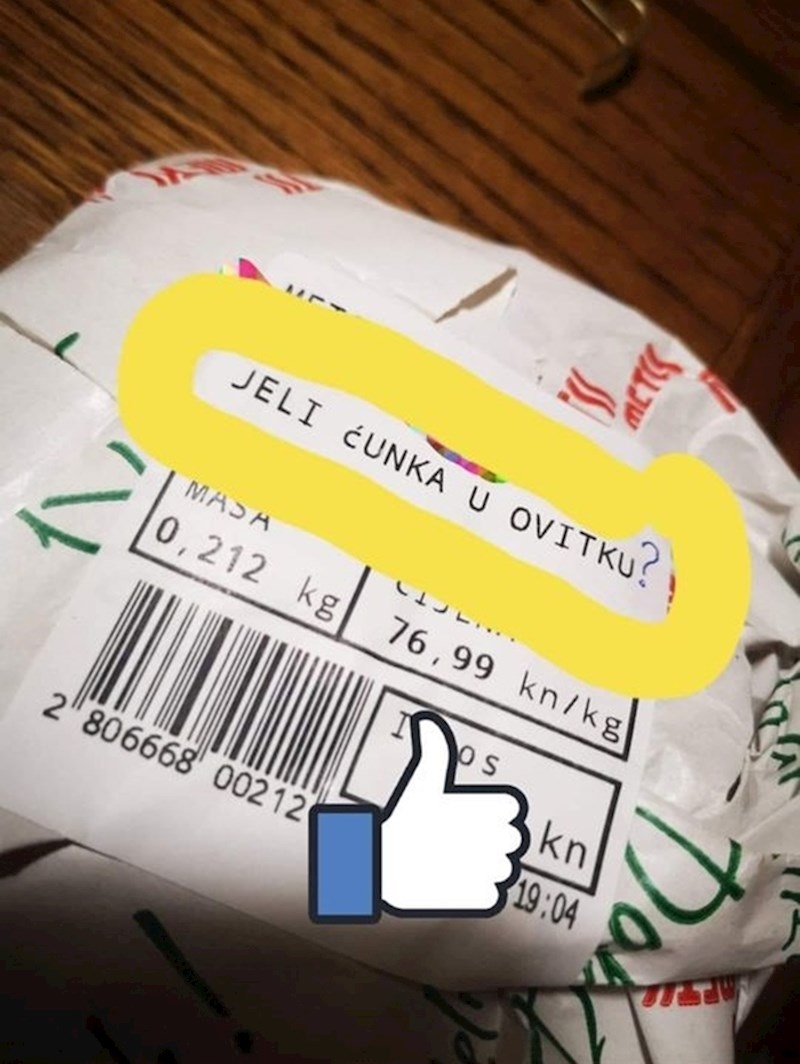 Još je dodao upitnik...