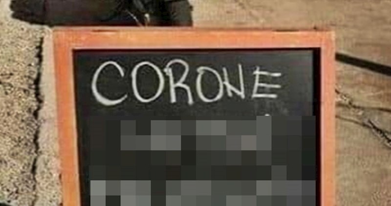 Ovaj kafić zna privući goste i u vrijeme korone, pogledajte kako su napisali svoju ponudu