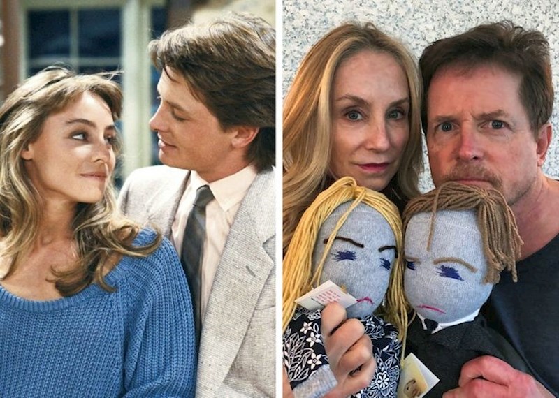 Michael J. Fox & Tracy Pollan
