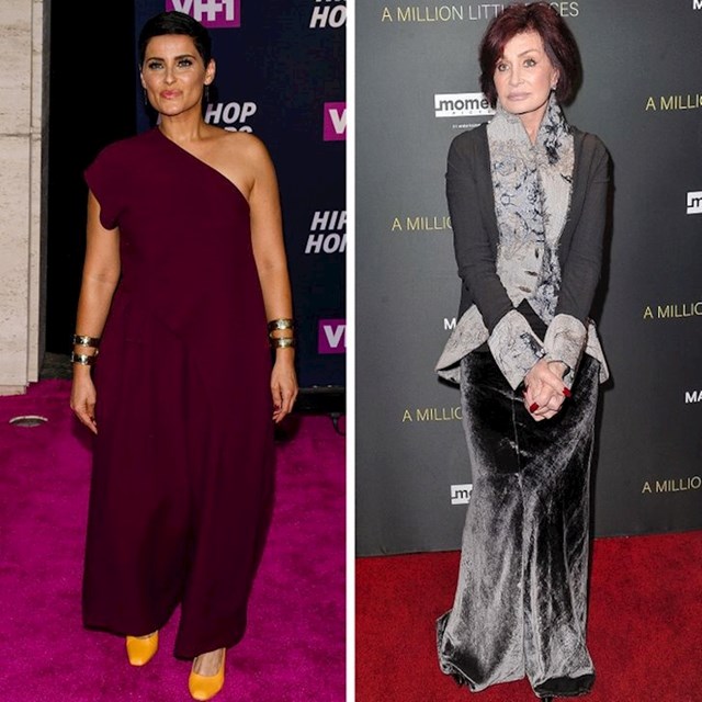 Nelly Furtado i Sharon Osbourne - 158 cm