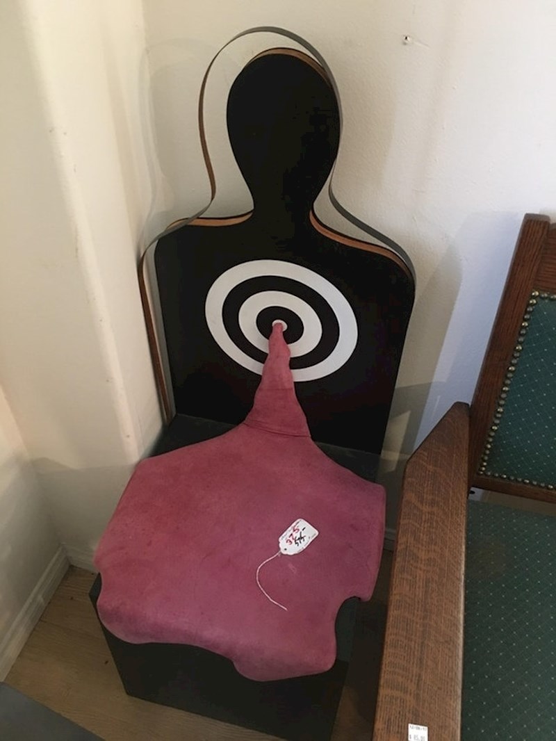 Ova stolica ne izgleda baš kao ugodno mjesto za sjedenje.