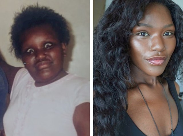 Na lijevoj fotki je imala 12 godina, danas ima 24. Stvarno se puno toga promijenilo.