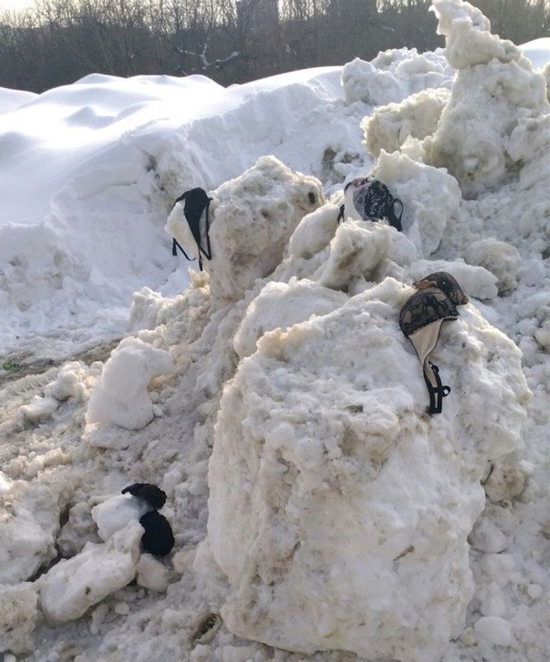 "Na hrpi snijega našao sam nečije grudnjake..."