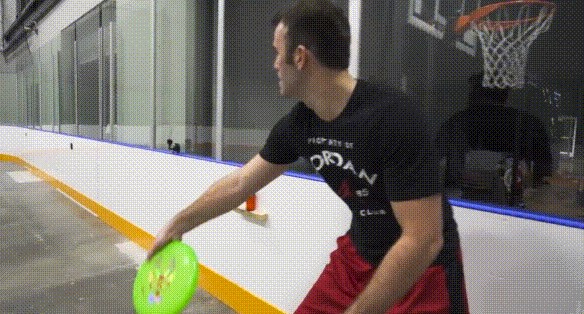 Lik je uzeo frizbi i izveo nešto za što nikad ne biste rekli da je moguće