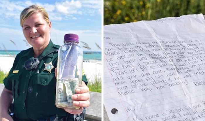 Obitelj je pepeo voljenog sina stavila u bocu i bacila u more, ova žena ju je našla na plaži