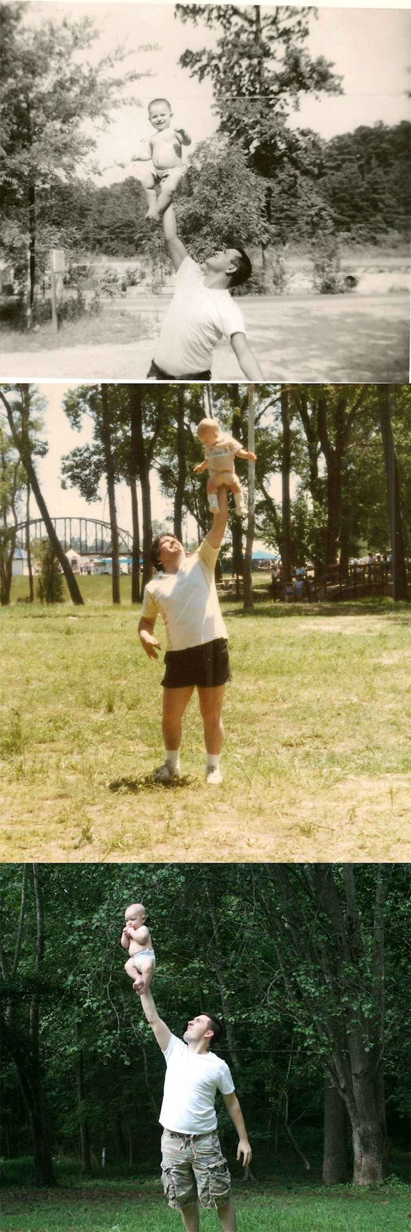 "Moj djed, moj tata i ja - igramo se s djecom i zabrinjavamo svoje žene."