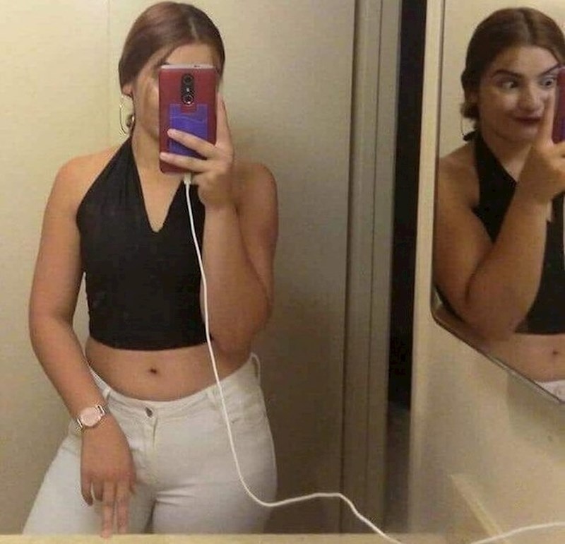 Uvijek moraš izbjegavati ogledala...