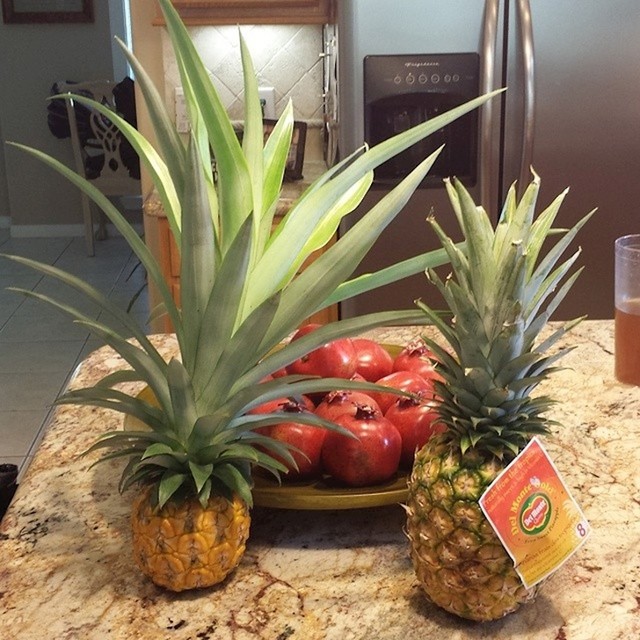 "Bakin domaći ananas izgledao je čudno..."