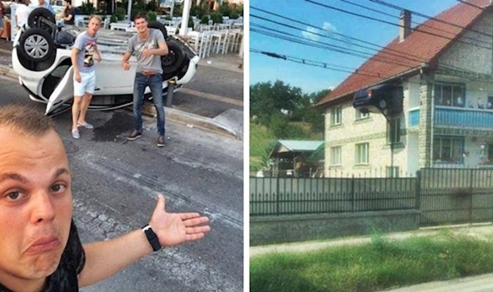Ljudi su slikali najčudnije prometne nezgode koje izgledaju kao scene iz filmova