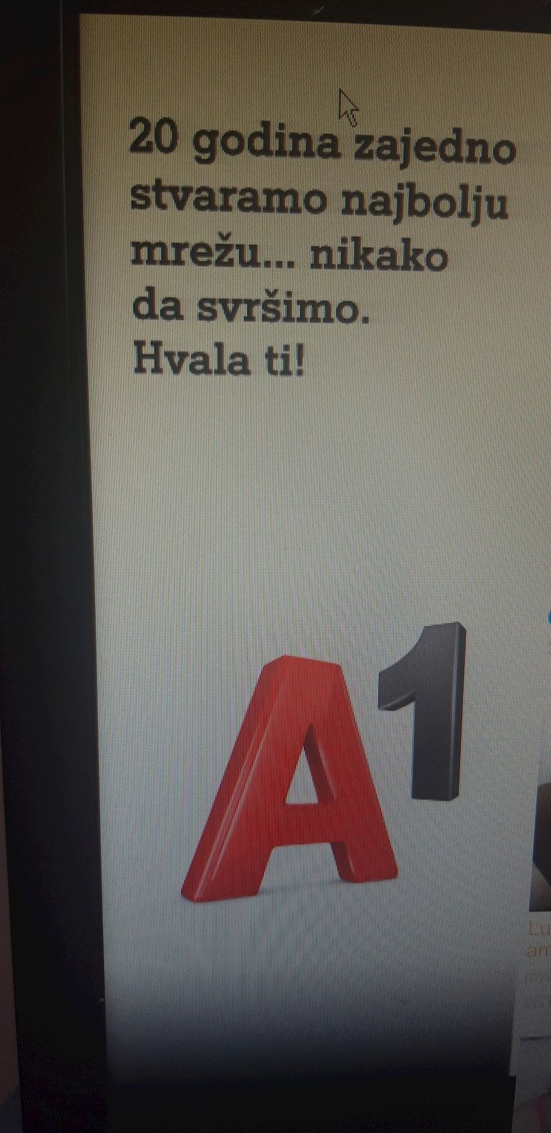 Teleoperater je napravio neobičnu online reklamu koja je nasmijala posjetitelje web portala