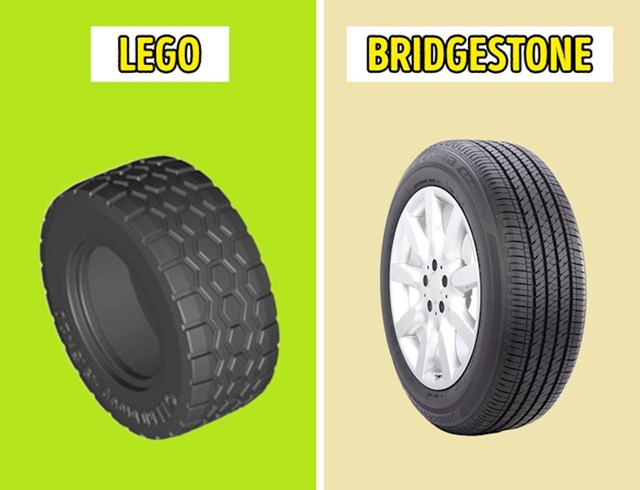 LEGO proizvodi najviše kotača na svijetu.