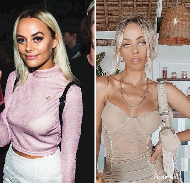 Lijepa cura, ne znamo zašto pretjeruje s Photoshopom.