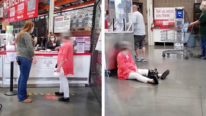 VIDEO Tvrdoglava žena nipošto nije htjela nositi masku, napravila je scenu u supermarketu