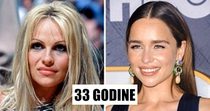 Pogledajte kako su stare i nove hollywoodske zvijezde izgledale s jednakim brojem godina