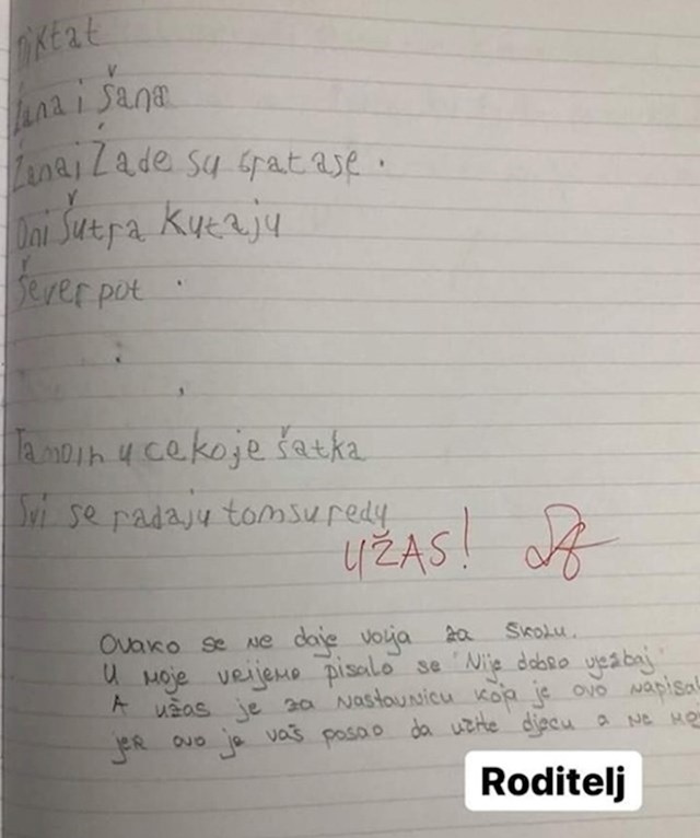 Evo što joj je poručila: