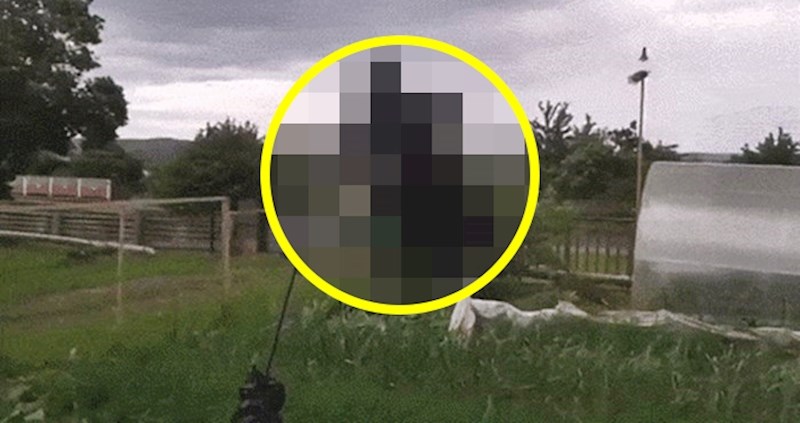 Ovi ljudi u vrtu imaju strašilo koja je istovremeno i jezivo i genijalno