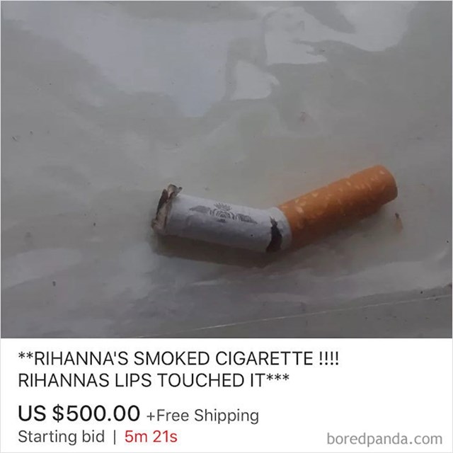 Cigareta koju je pušila Rihanna