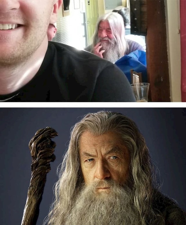 Mislio je da je u kafiću vidio Gandalfa.