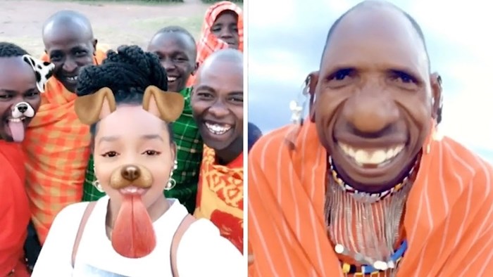Afričko pleme je prvi put vidjelo Snapchat filtere, pogledajte kako su reagirali