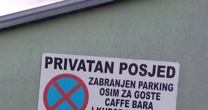 Ova obavijest ne bi bila toliko upečatljiva da na kraju nisu dodali još jednu poruku