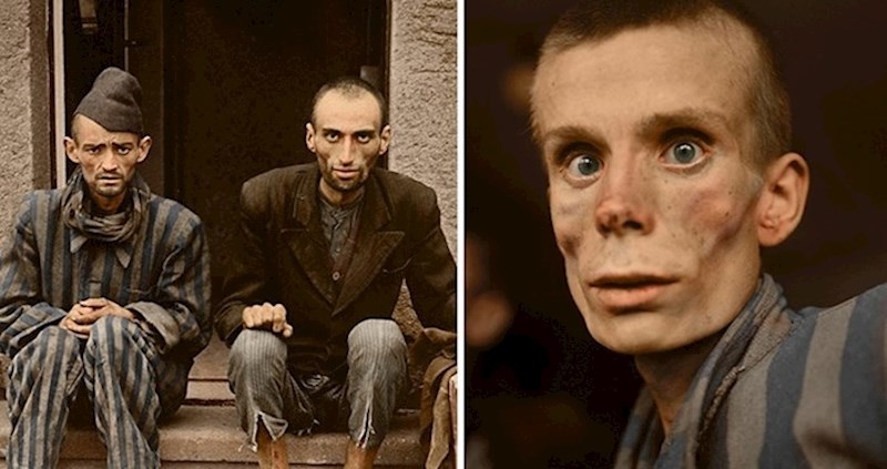 Ove kolorizirane stare fotografije još bolje prikazuju pravi horor holokausta