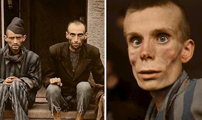 Ove kolorizirane stare fotografije još bolje prikazuju pravi horor holokausta