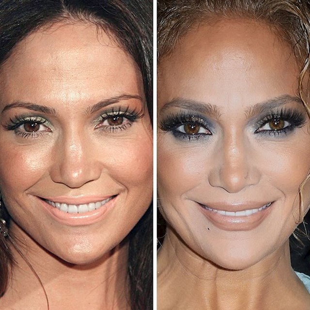 Jennifer Lopez (36 i 50 godina)