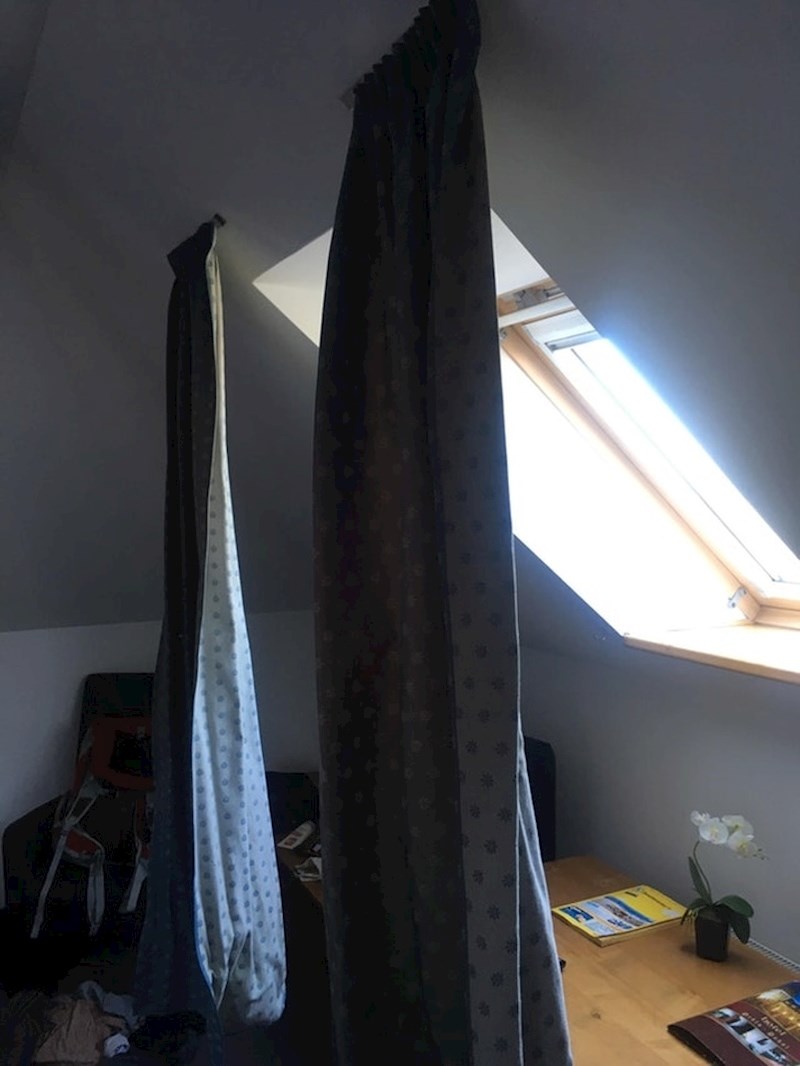 Postavila je zavjese, no nije ispalo onako kako je planirala.