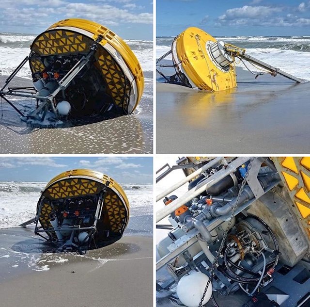 Ova naprava pronađena na plaži zapravo je desalinizator morske vode.
