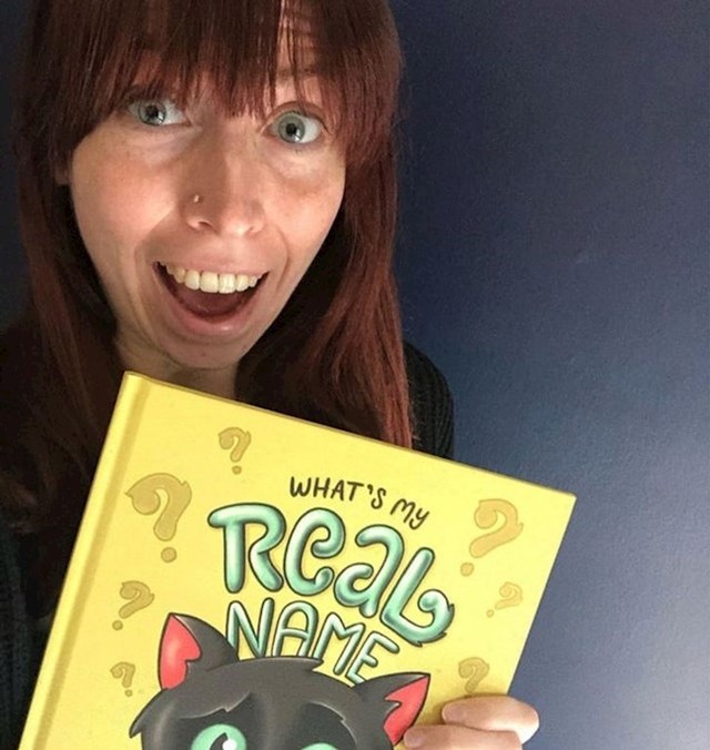 "Nakon godinu i pol napornog rada, moja je partnerica konačno objavila svoju prvu knjigu za djecu."