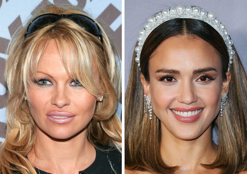 Pamela Anderson & Jessica Alba — 38 godina