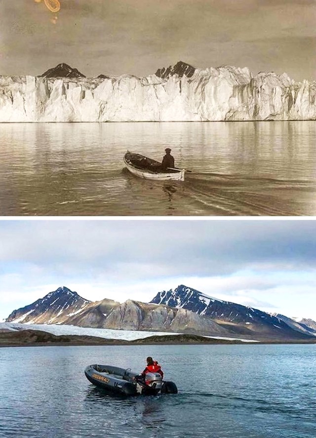 Arktik prije više od 100 godina i danas