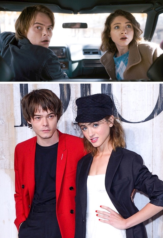 Natalia Dyer i Charlie Heaton (Stranger Things)