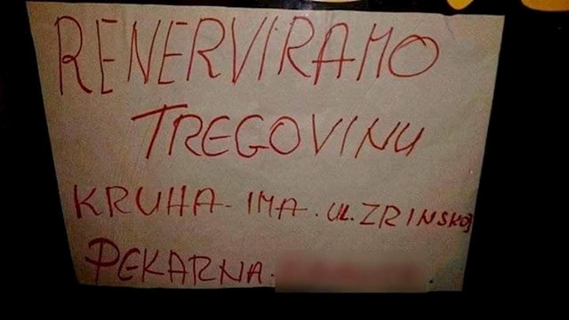 Evo što je pisalo: