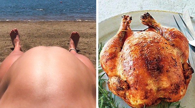 "Jeste li se i vi ikad na plaži osjećale kao pečeno pile?"