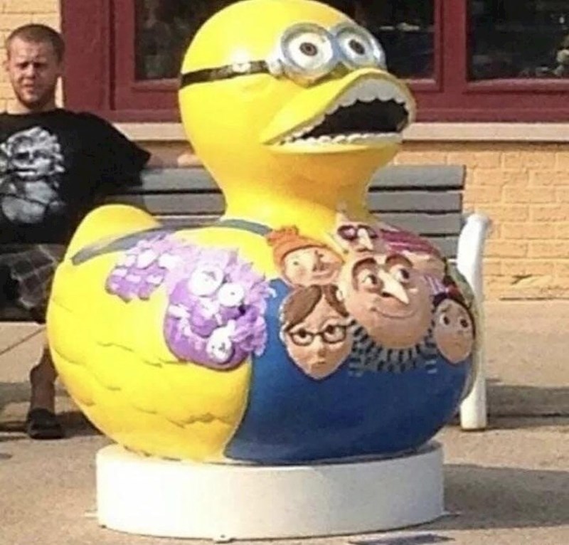 Hoće li djeci ova patkica biti slatka ili jeziva?